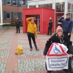 Protest am Amtsgericht Lingen, Herbst 2019